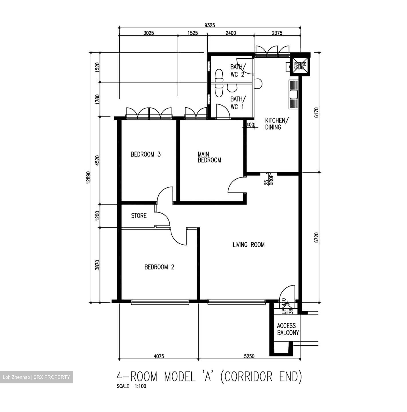 Blk 833 Yishun Street 81 (Yishun), HDB 4 Rooms #613209821